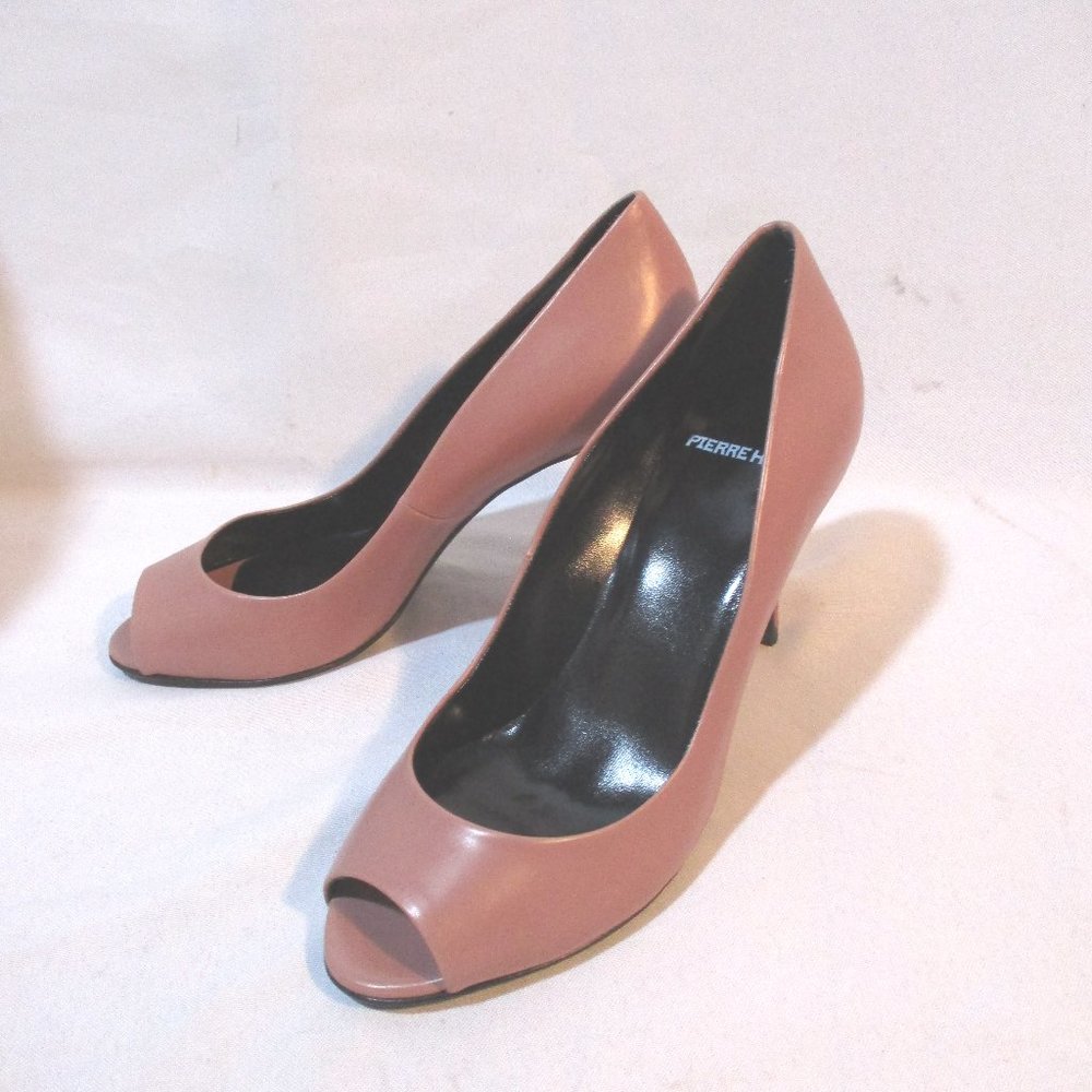 PIERRE HARDY LEATHER Stiletto Shoe DUSTY PINK